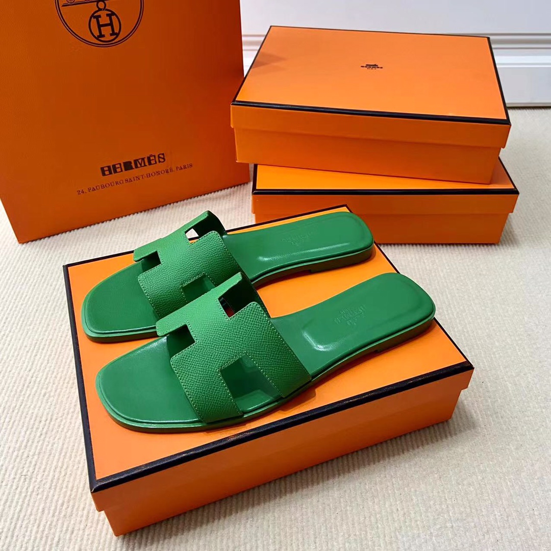 에르메스 올수공 오란 슬리퍼 샌들 앱송 28